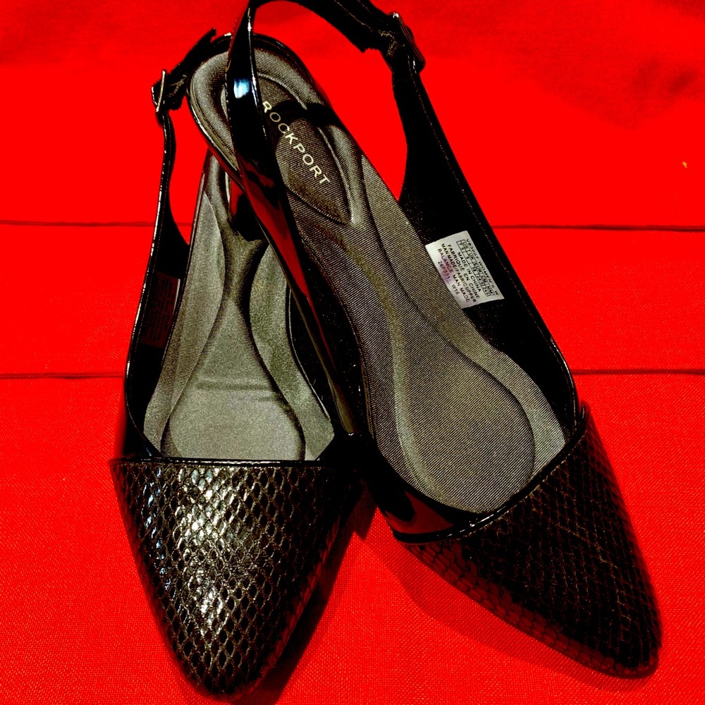 NWOT - ROCKPORT sling back shoes